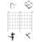 NEX™ Garden Decor Fence Rustproof Metal Wire Animal Barrier, 28ct.